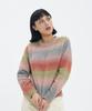 BLOND9 Wool Gradient Mix Knit_Brown