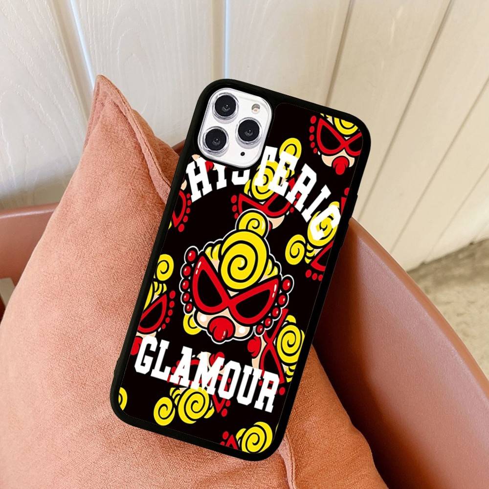 

Fashion H-Hysteric Mini Phone Case For IPhone 17 16 15 14 13 Plus 12 11 Pro Max PC+TPU Cases Back Cover iPhone 17