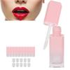 10 Pcs 6ml Empty Lip Gloss Tubes Refillable Lipstick Containers for DIY Lip Gloss Lip Samples Pink Gradient