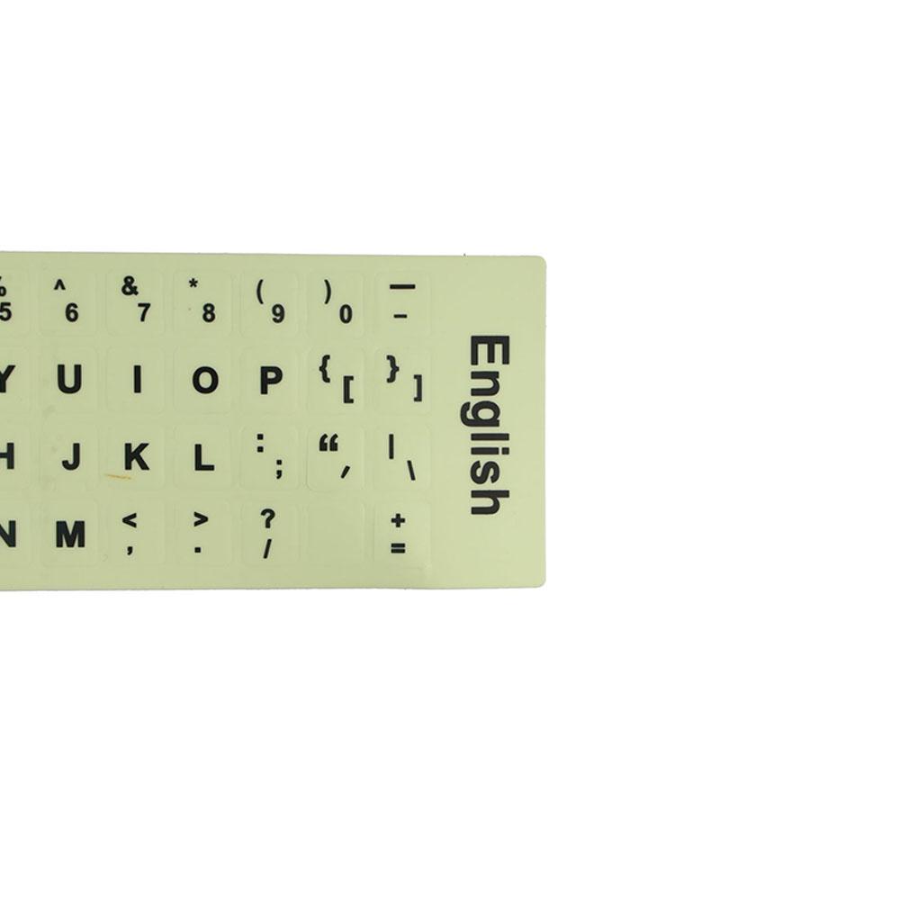 Japanese Alphabet Button Layout Letter Protective Film Keyboard Decal Luminous Keyboard Stickers
