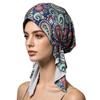 Foulard Estivo in Poliestere con Stampa Floreale Graffiti per Uso Casual