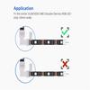 10x 10mm 4 Pin 5050/3528 Rgb Led Strip Light Corner Connector L-shaped Design Pbt Fireproof Material Pcb Adapter