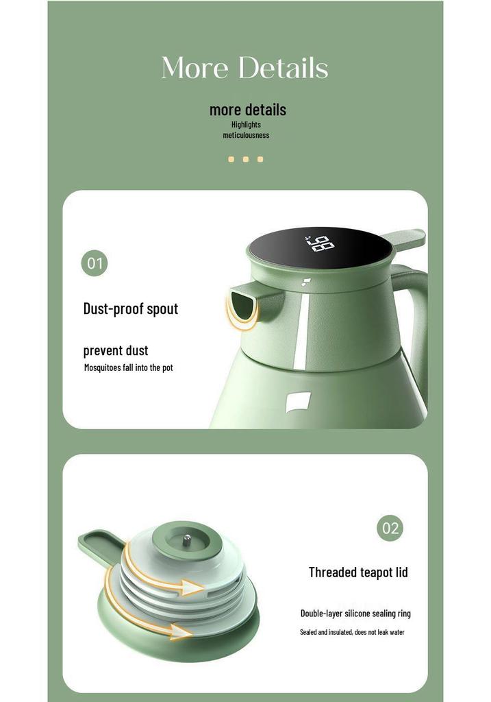 Smart Large-Capacity Insulated Kettle and Thermos