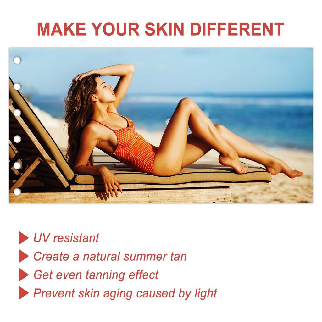 Help black mousse summer outdoor seaside help sun hydration moisturizing skin beauty natural fashion wheat color