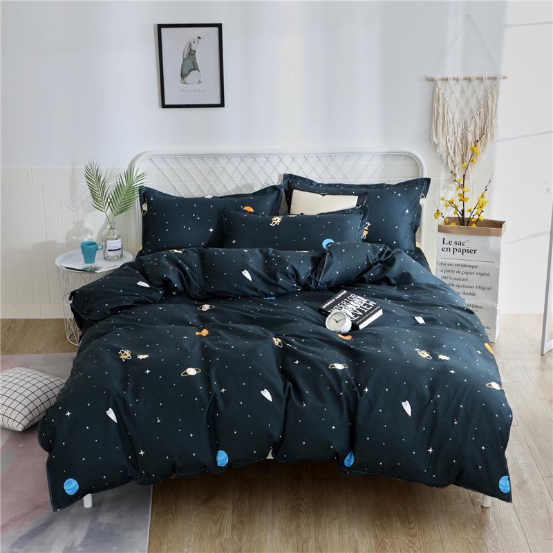 Aloe Cotton Brushed Flannel Duvet Cover for Dorms - Available in 1.5, 1.8, 2 Meters - Pure Cotton