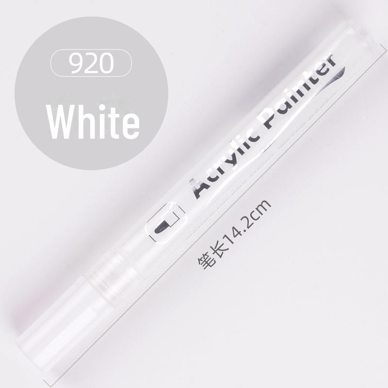 Sada akrylových fixů: Vodotěsné, Bílé, na Kámen, Keramickou Malbu - 12 Barev