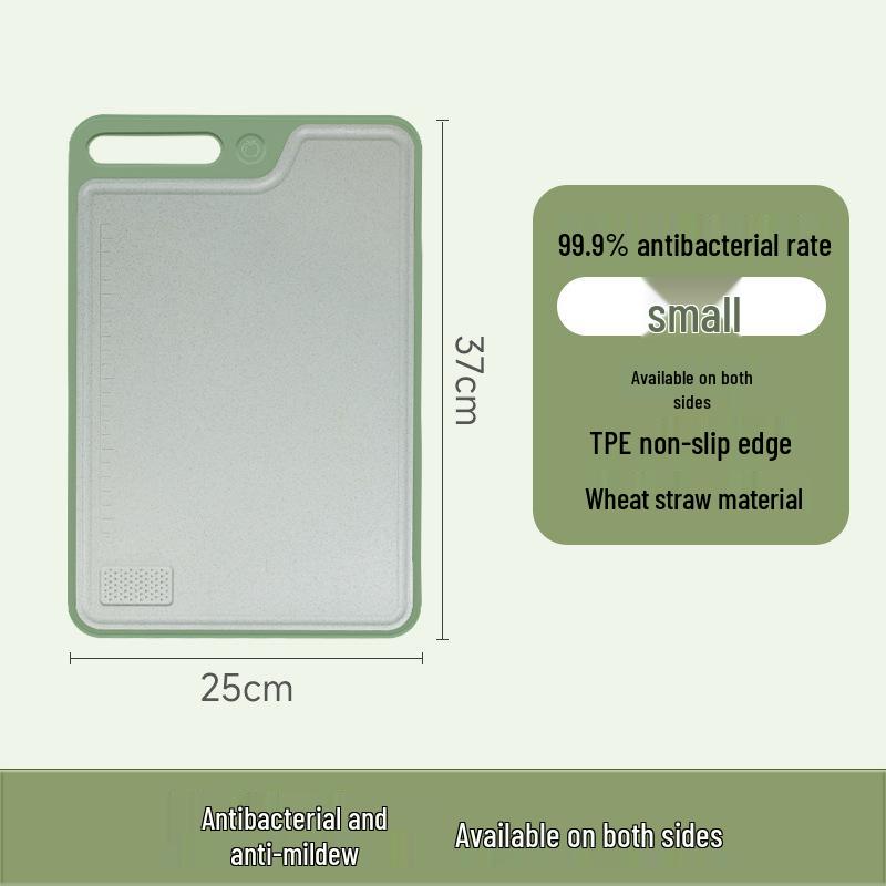 Antibacterial Anti-Mold Double-Sided Cutting Board and Pastry Mat Square