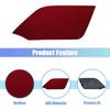 Front Bumper Tow Hook Cover Lid For Nissan Rogue X-Trail T32 2017-2020 Towing Trailer Hauling Eye Cap left red