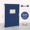 Scatola Portadocumenti A4 in Plastica Extra Spessa - Organizzatore di File da Ufficio