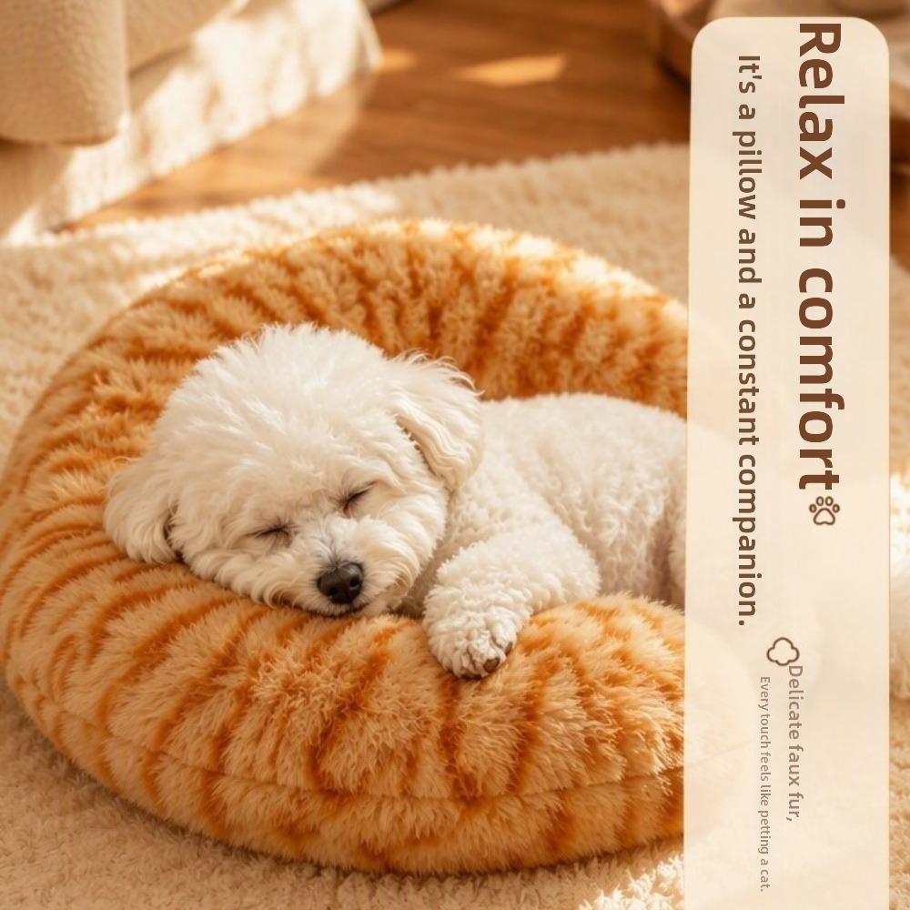 Super Soft U Shaped Pillow Plush Dog Neck Support Pillow Pet Sleeping Pillow Machine Washable