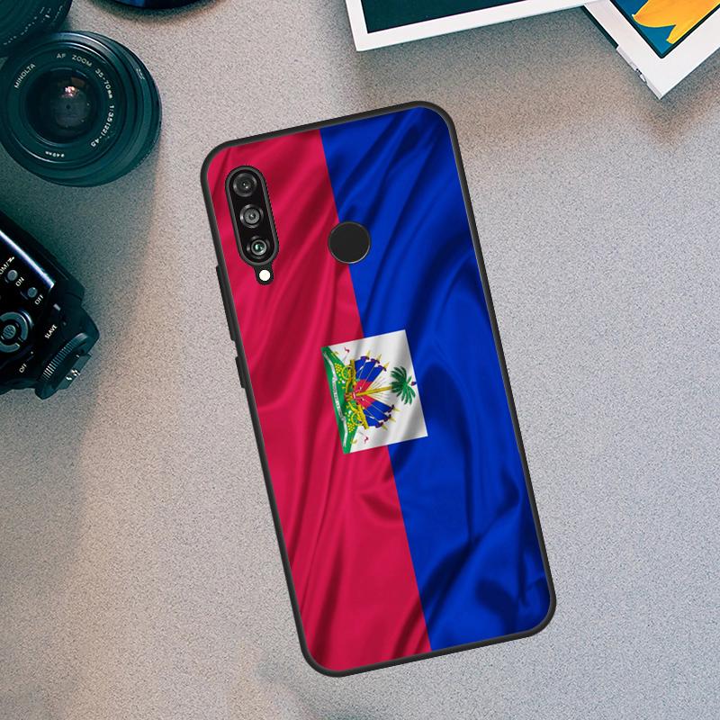 Haiti Haitian Flag For Huawei Nova 7i 8i 11i 12i  9 10 SE 11 Pro Y60 Y70 Y90 Y61 Y91 Y72 Y73 P40 P30 Lite Case