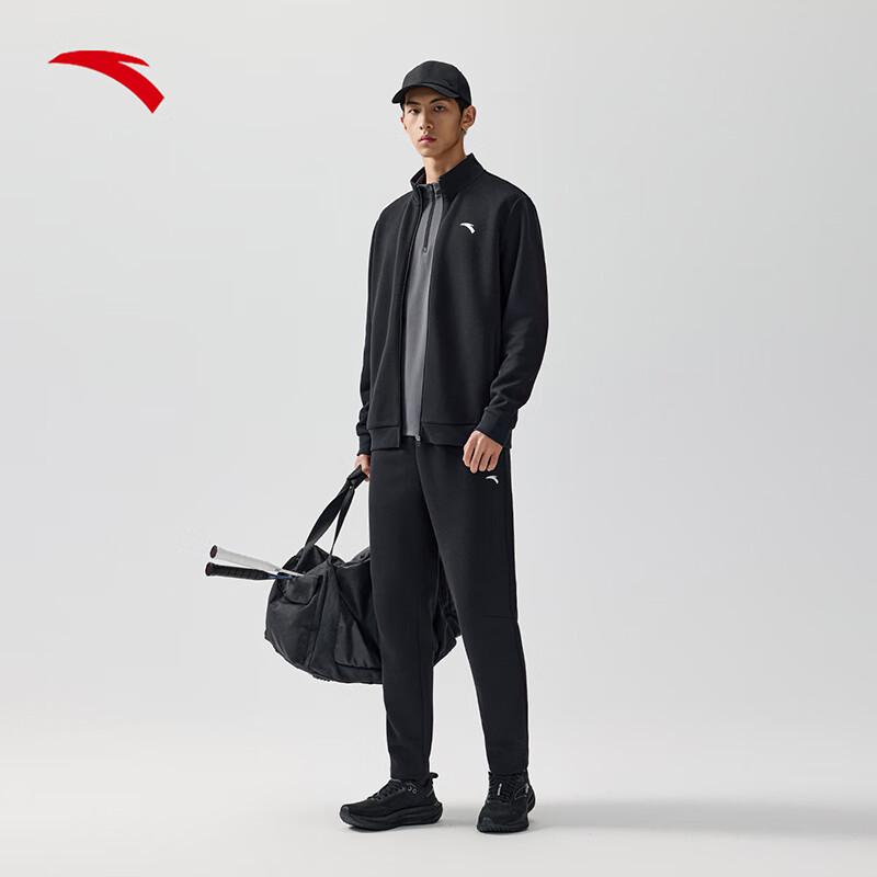 Anta Men's Winter Windproof Stand Collar Tracksuit