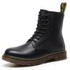 High Top Ascal Martin Boots Women's Classic Soft Leather Short Boots Men's and Women's Leather Boots Round Head Trend