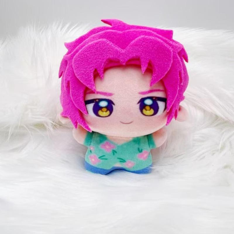 Non-Toxic Kpop Demon Hunters Peripheral Q Version Stuffed Plush Toy Doll Cute Cartoon Print Plush Soft Children Sleeping Pillow Doll Gifts