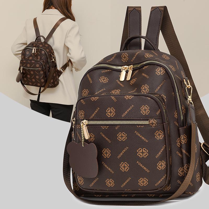 2025 Women's Multi-Function Backpack: Versatile, Casual, Large-Capacity Shoulder Bag for Commuting