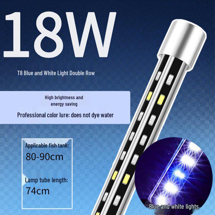 LED Fish Tank Light: Waterproof, Super Bright, Submersible Aquarium Light for Arowana.