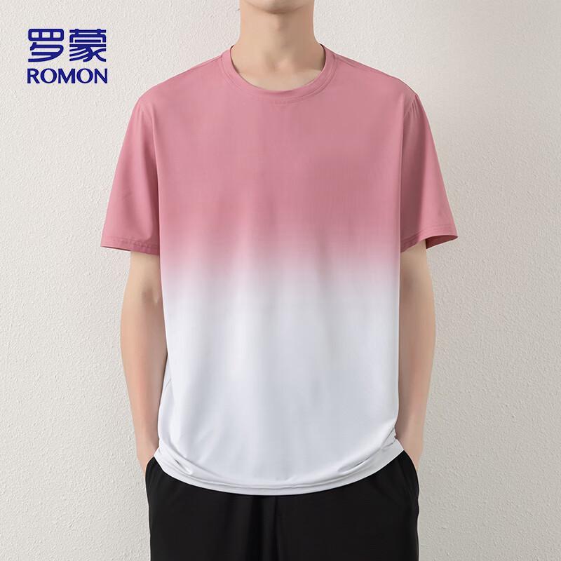 ROMON Men's Ice Silk Short Sleeve T-Shirt 8210