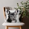 Cute Pet Mini French Bulldog Cushion Cover Decorative Pillow Sofa Home Decor Case Pillow Cases