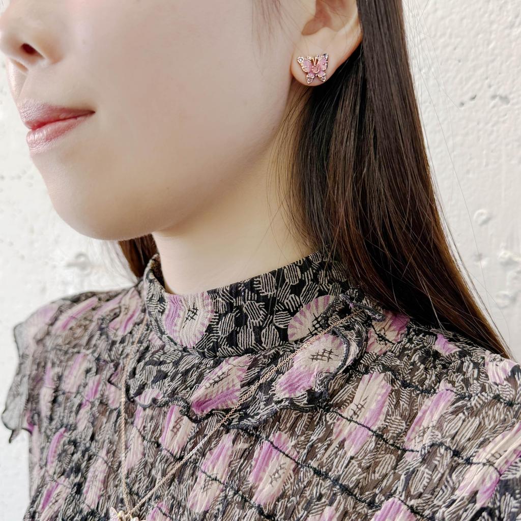 Butterfly Motif Earrings SAME1500 XP [Anna Sui]