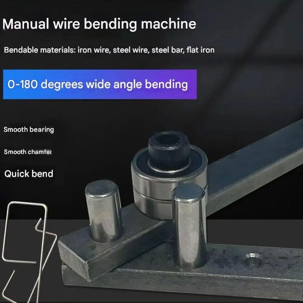 Multi Angle Bending Manual Steel Bar Bending Tool Manual Bending Machine  Gardening Projects