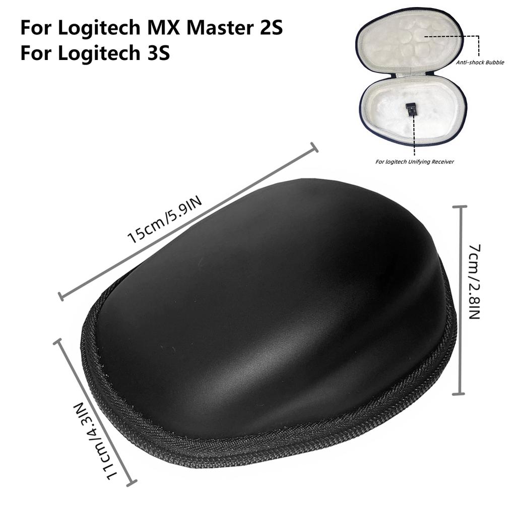 Tragbare Hülle Kompatibel mit Logitech MX Maus Hartschalenkoffer Kabellose Maus Tasche Kompatibel für Logitech MX Master 4/3S/3/2