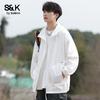 Baleno Men's S&K Series UPF50+ Sun Protection Hooded Jacket