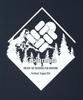 Urban Hike Graphic Short Sleeve PG3033 Collegiate Navy Back Print Size L T-Shirt