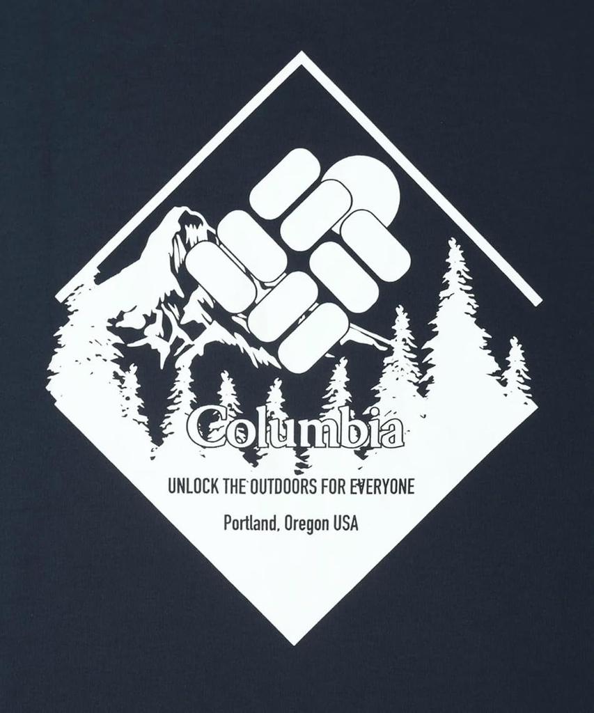 Urban Hike Graphic Short Sleeve PG3033 Collegiate Navy Back Print Size L T-Shirt