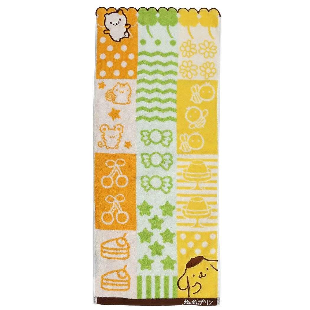 

Marushin Sanrio Pompompurin Chambre Pudding Face 34 x 3005053400 Towel, Approx. 80cm,