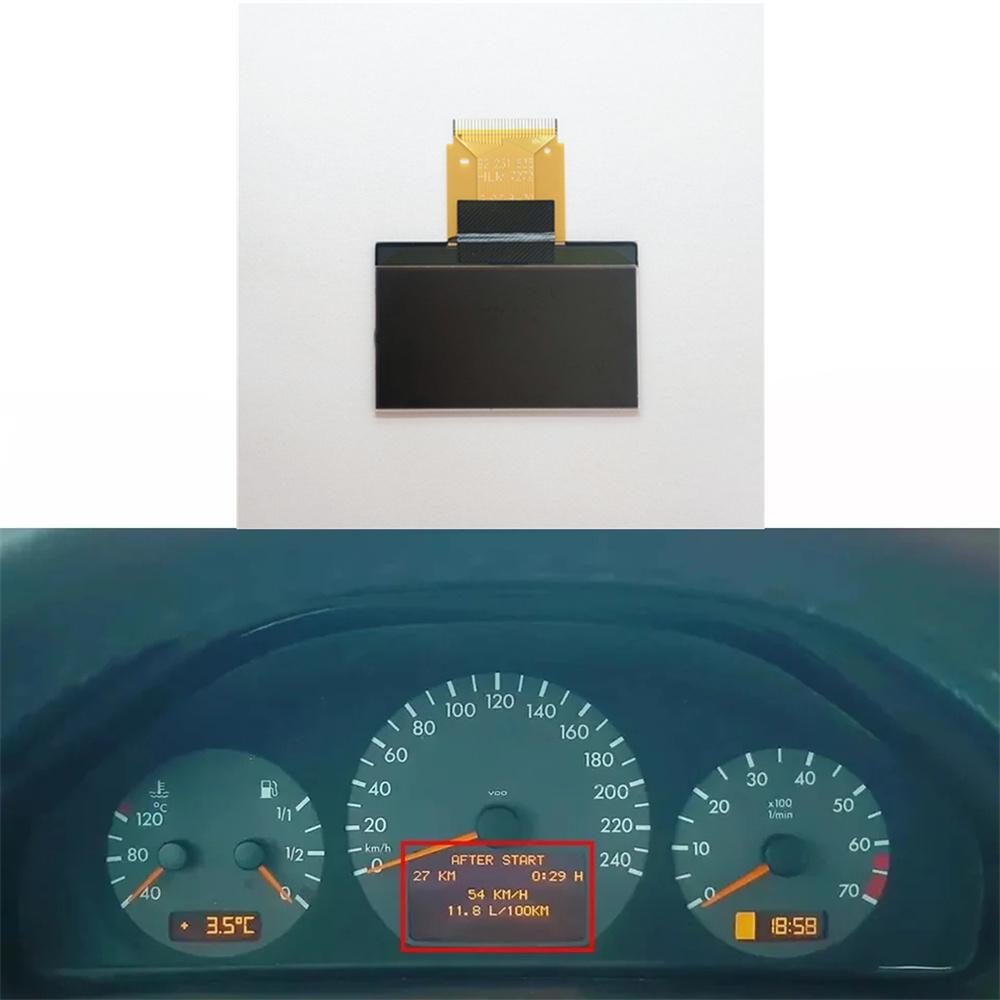 Dashboard Middle LCD Display For 00-03 Mercedes Benz W210 S210 E320 E430 E55 AMG