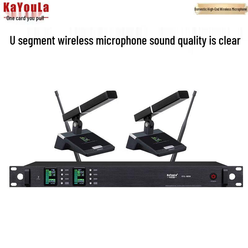 KaYouLa Professional Wireless U-Band Microphone System (CN version)