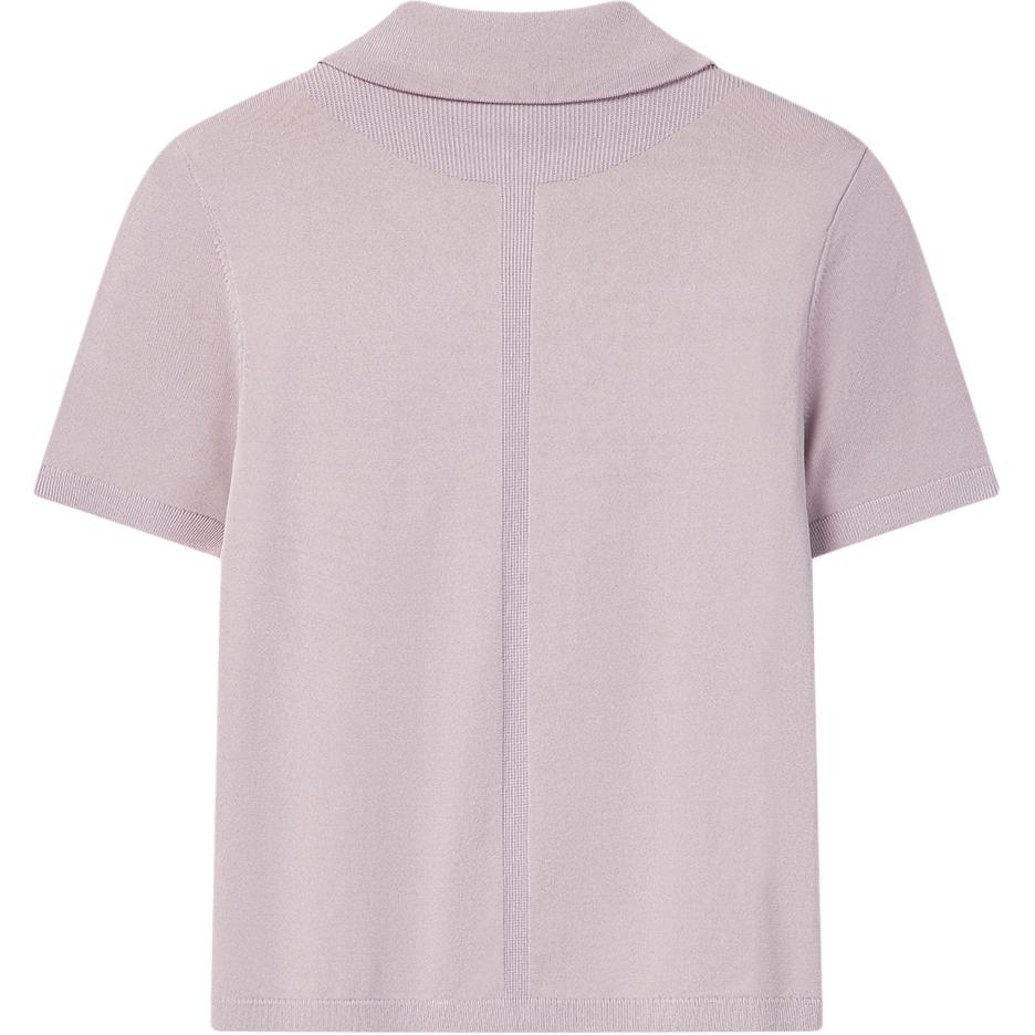 Fila White Polo Shirt Women Tops F11W623401F-PK