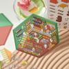 Zaomao Cute Town 3D Landscape Stickers - Fun DIY Student Pack