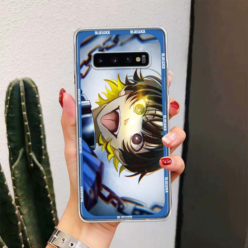 Japan Anime Blue Lock Für Samsung Galaxy Note 20 Ultra 20 10 Pro 9 8 Handyhülle S10E S10 Plus S9 S8 + S7 Edge M21 M32 Abdeckung