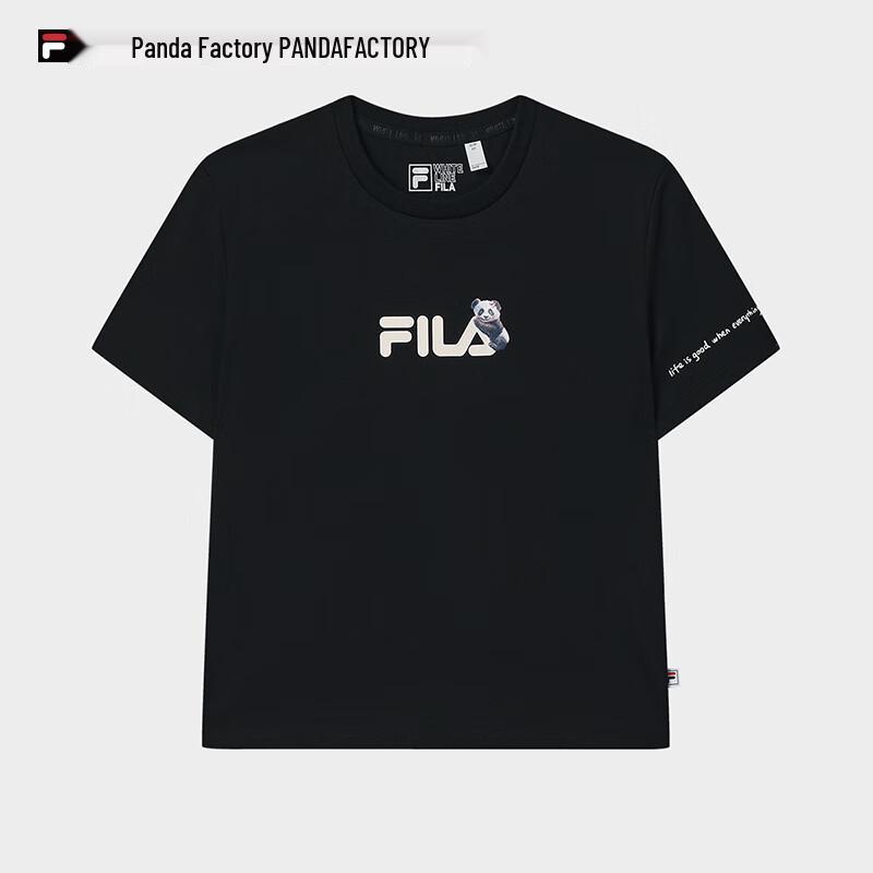 Fila Women's Giant Panda Slim-Fit Short Sleeve T-Shirt
