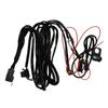 Motorcycle Handlebar Button Switch LED Fog Light Switch Harness Waterproof for ATV Dirt Bike