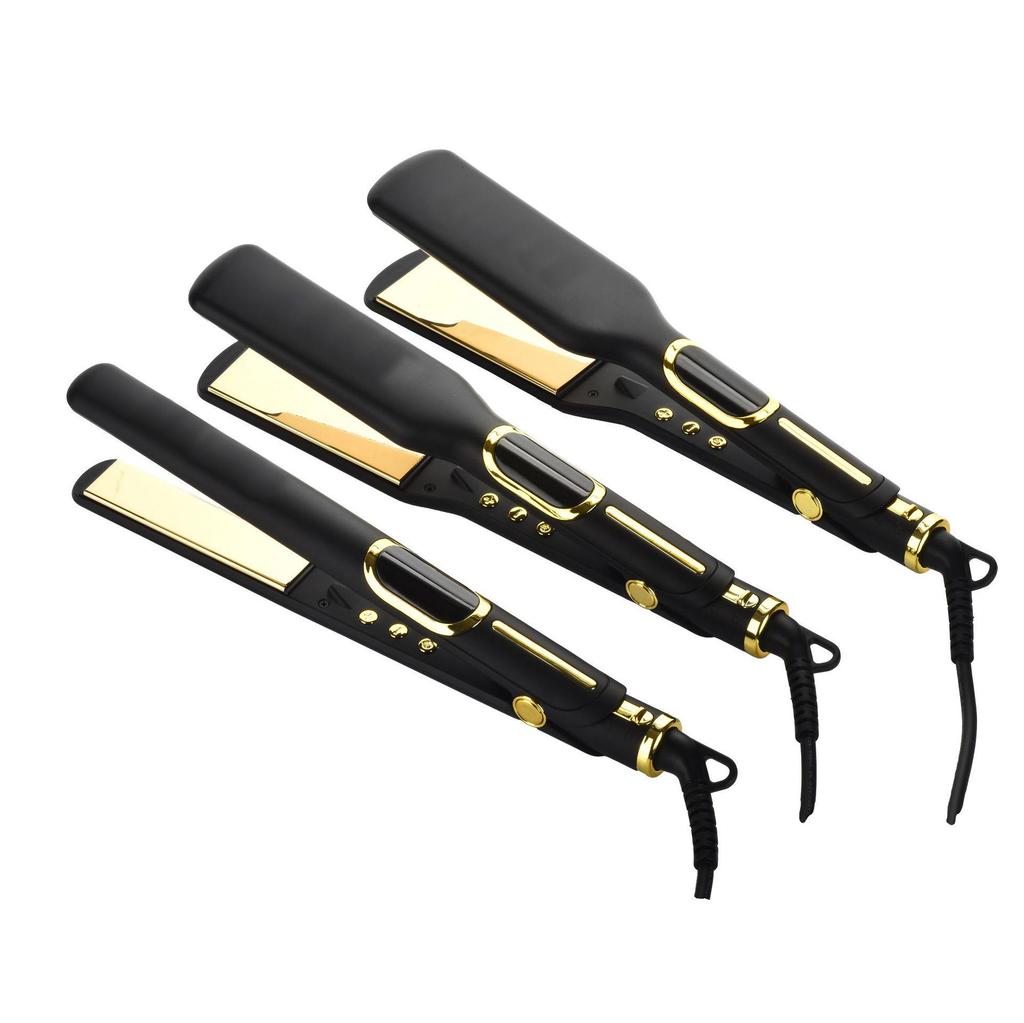 Pro Salon Steam Hair Straightener & Curler - Ionic, Damage-Free Dual-Use