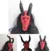 Máscara de Látex de Hellboy Para Halloween y Navidad Fiesta de Disfraces de Terror Decoración