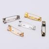 50Pieces Safety Bar Pins Secure Back Clasp with Easy Sewing Holes For Craft Project Sewing And Creative Accessories Kits