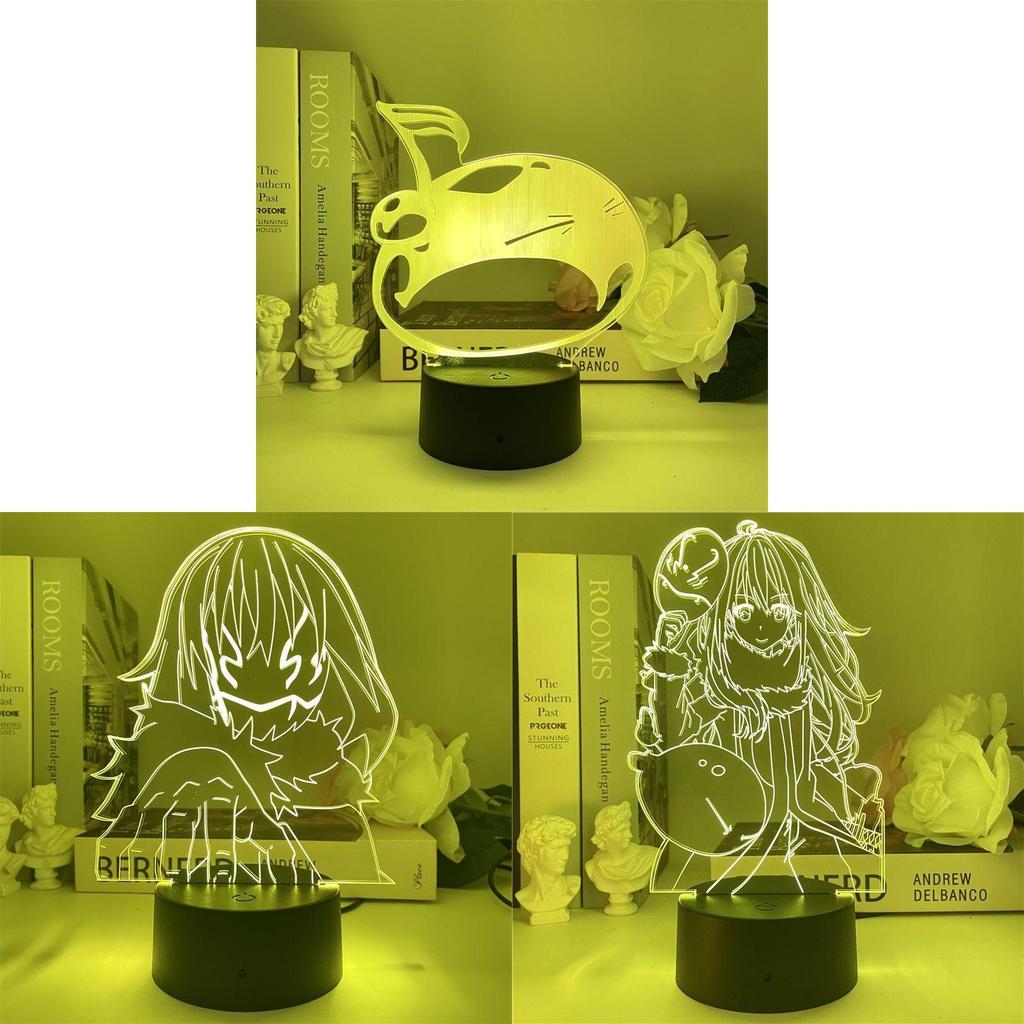 That Time I Got Reincarnated As A Slime Usb Night Light With Diy Function For Kids Room Decor