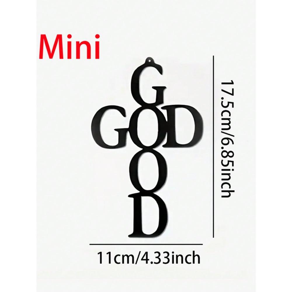 Metall Wandkunst Dekoration Inspirierende Plakette mit Schriftzitat für Wohnzimmer Schlafzimmer