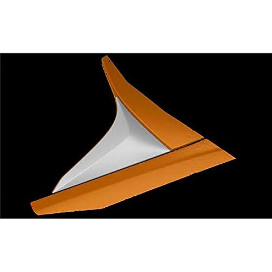 RUIQ Honda New Vezel RV Serie Exklusive Außenteile Heckklappe Seitenpfostenverkleidung Links und Rechts Set Seitenleiste Chrom Zierleiste Aufwertung Custom