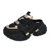 New half slippers women's 2025 summer student sports running shoes casual shoes with increased soles can be worn