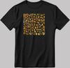 Vintage Mushrooms, Short Sleeve White-Black Men's / Women's T-Shirt F127