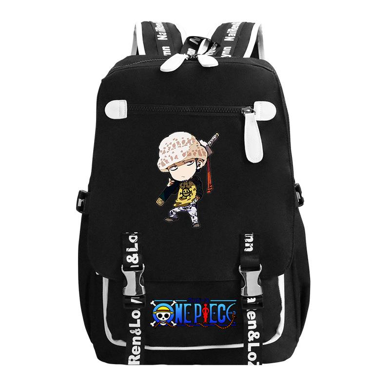 RiMan ONE PIECE Luffiello School Bag Boys ins Trendy Cool Large Capacity College Student Backpack