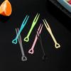 ZISIZ Disposable Fruit & Dessert Forks