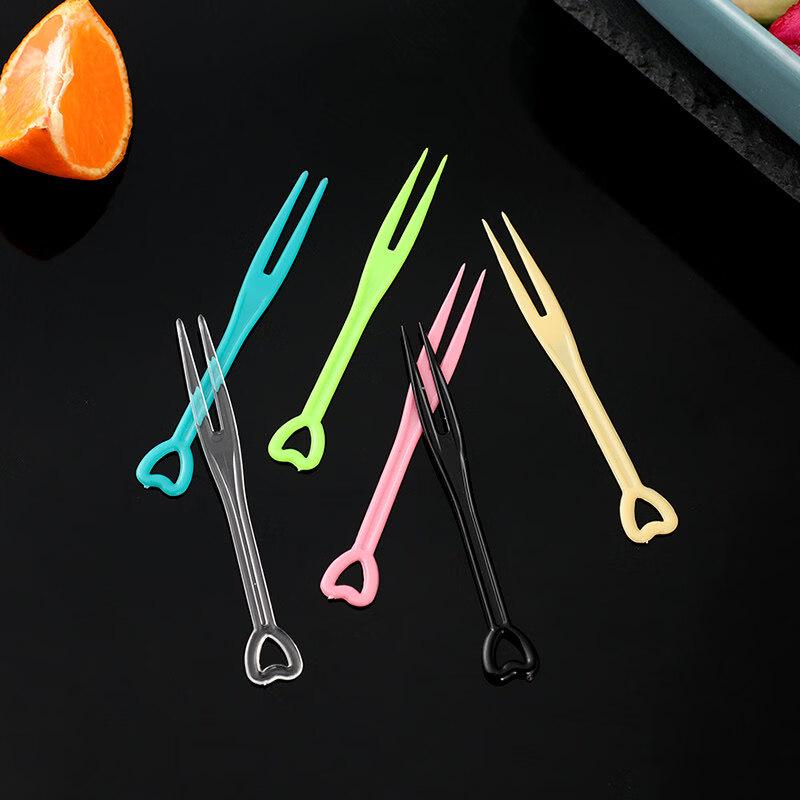 ZISIZ Disposable Fruit & Dessert Forks