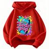 2026 4 To 14 Yrs Woman's Hoodies Spring Fashion Hoodie Print MyLittle Soda Pop Casual Long-Sleeve Thin Pullover