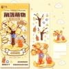 Reusable 3D Crystal Stackable Stickers Funny Cartoon Embossed Decals DIY Decals  Phone Decor