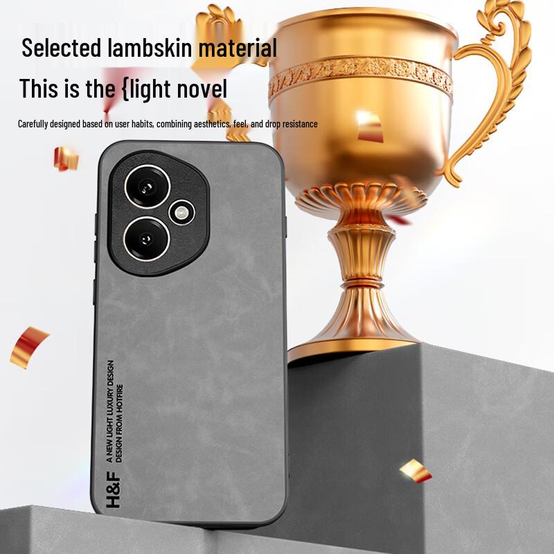 Honor 500 Vollständige Abdeckung Nubukleder Handyhülle